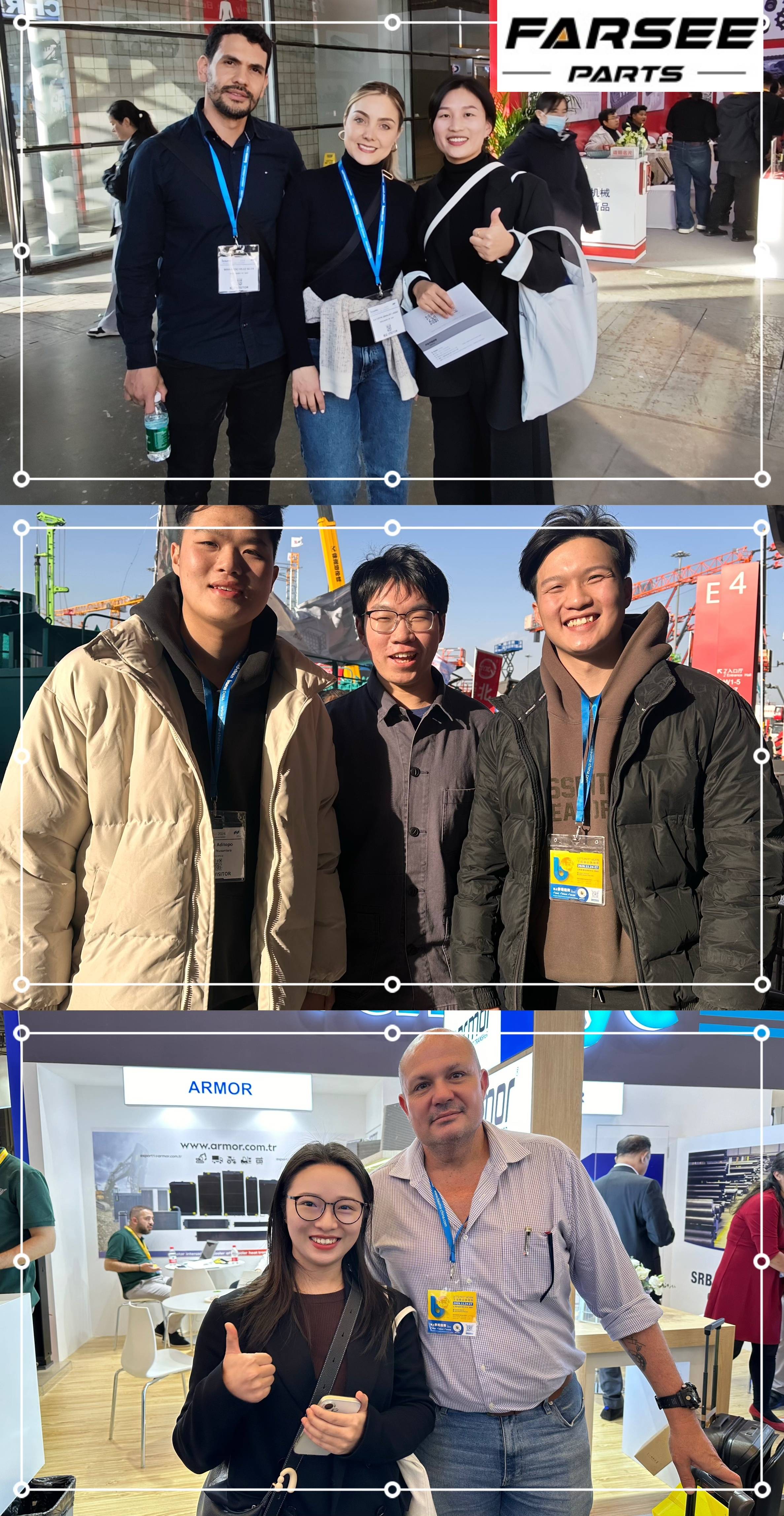 Farsee in bauma exhibition